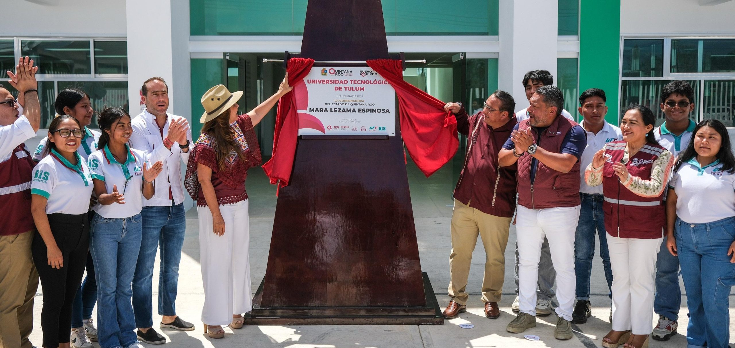 Inaugura Mara Lezama la Universidad Tecnológica de Tulum, primera institución de educación superior pública
