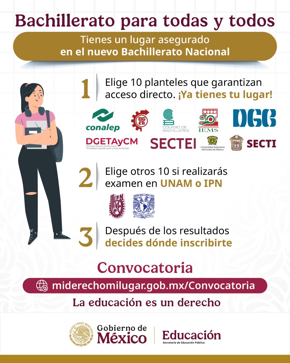 Bachillerato para todos y todas